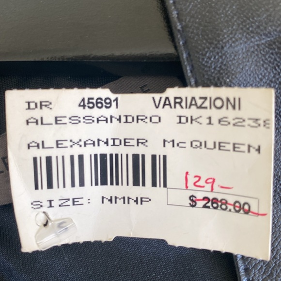 Alassandro Miele black body con faux leather dress size S - Picture 9 of 12